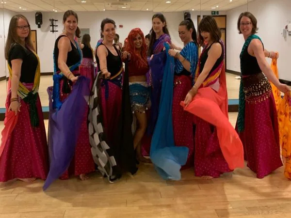 Belly Dance hen party dance class in Chester
